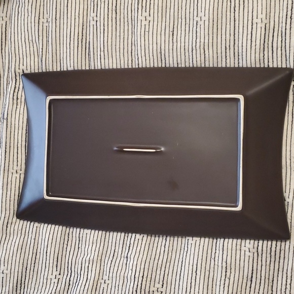 Mario Batali Italian Stitch 10" Serving Platter - Picture 2 of 2